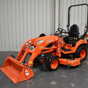 รถแทรกเตอร์25hp ล้อ BX2350ขนาดเล็กของ Kubota จัดส่งฟรีสำหรับแคนาดามีแบริ่งเครื่องยนต์หลักเครื่องตัดหญ้ารถตักด้านหน้า - Product Image 6