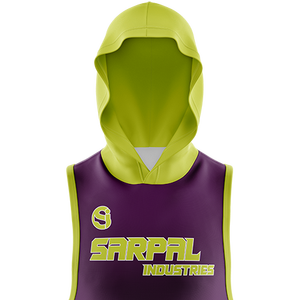 Hot Selling <b>Men</b> Sublimation <b>Sleeveless</b> <b>Hoodie</b> Casual Fashion Print Ensemble Sublimation <b>Sleeveless</b> <b>Hoodie</b> Winter Embossed Design - Product Image 2