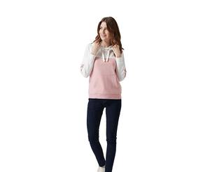 Sweat à capuche imprimé doublé pour femme, en molleton de coton respirant et imperméable, décontracté, couleur unie, personnalisable, taille OEM, vente chaude - Product Image 2
