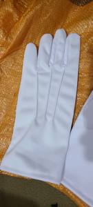 ถุงมือผ้าฝ้ายสีขาวปักลายสำหรับโบสถ์และสมาคมฟรีเมสัน  ขนาดสั่งทำได้ ระบายอากาศได้ดีและสวมใส่สบาย ขายส่ง - Product Image 4