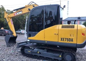 Mini-excavatrice XE75DA de 7 tonnes, excavatrice sur chenilles XE75, haute qualité, fabrication chinoise, petite pelle rétrocaveuse, excavatrice d'occasion - Product Image 3