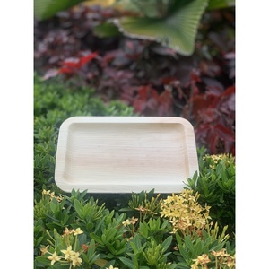 High Quality Eco-friendly Biodegradable Compostable <b>Bamboo</b> <b>Disposable</b> <b>Plates</b> Viet Choice VietNam Product - Product Image 5
