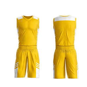 Uniformes de Baloncesto Sublimados Personalizados de Alta Calidad, Transpirables, de Secado Rápido, Unisex, Conjuntos de Camisetas de Malla 100% Poliéster - Product Image 5