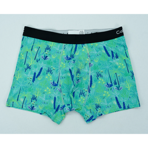 Calzoncillos bóxer de hombre de LICRA de algodón transpirable con logotipo personalizado | OEM ODM disponible - Product Image 1