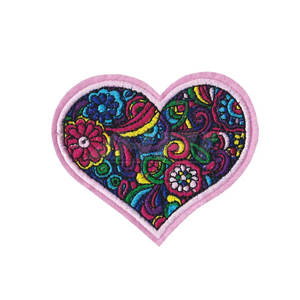 Patchs brodés de dessins animés mignons pour vêtements d'enfants, à coudre, applique, badge, patch brodé de fleurs - Product Image 2