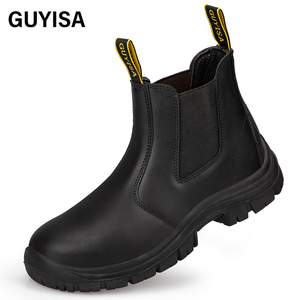 GUYISA Industrial Professional <span class=keywords><strong>S1</strong></span> Botas DE SEGURIDAD protectoras Trabajo de taller antiestático Bota de trabajo con punta de acero - Product Image 6