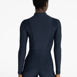 Haut d'équitation élégant pour femmes, léger, respirant, évacuant l'humidité, tissu extensible athlétique, entraînement d'équitation - Product Image 3