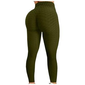 Leggings de yoga et de sport pour femmes, en coton et bambou, doublés en polaire, respirants, taille mi-haute, longueur genou, taille personnalisée, hiver 2023 - Product Image 4