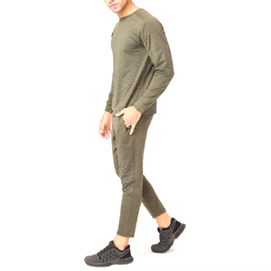 Conjunto Deportivo de 2 Piezas con Logotipo Personalizado para Hombre, Talla Grande, Cuello Redondo, Ropa Deportiva de Invierno, Antibacteriana, de Secado Rápido - Product Image 2