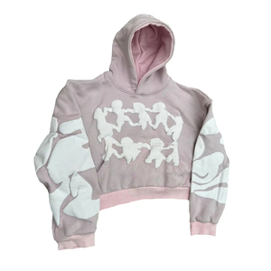 Nouveaux sweats à capuche personnalisés délavés à l'acide, sweats à capuche amples et décontractés, vêtements pour hommes, vêtements décontractés - Product Image 1
