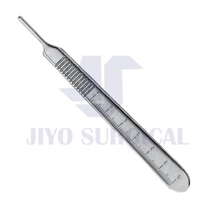 Molde quirúrgico para bisturí, Mango para bisturí, molde de hoja de corte, soporte de agarre, NO. 4 instrumentos de acero inoxidable - Product Image 5