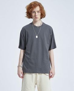 T-shirt pour homme 100% coton personnalisé impression personnalisée coupe ample col rond épaule tombante conception adulte t-shirt vierge personnalisé vente en gros - Product Image 3