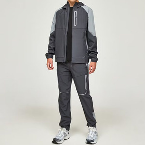 Vestes coupe-vent pour garçons, sweats à capuche, ensembles de vêtements de sport, fabricants de vêtements, ensembles de vestes coupe-vent personnalisées pour garçons, vêtements d'extérieur - Product Image 2