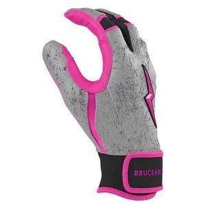 Gants de frappe de baseball de qualité supérieure tendance en gros, respirants, logo personnalisé, polyester/coton, boucle auto-agrippante, main droite, adulte - Product Image 3