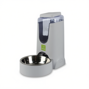 Wholesale Round Stainless Steel Pet <b>Feeder</b> Bowl with Automatic Water Dispenser Dog and <b>Cat</b> Bowl Manufactured by Manufacturer - Product Image 2