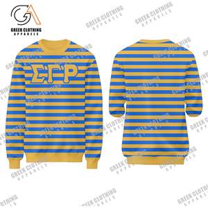Sudadera de ropa mezclada de algodón polar de algodón Sigma Gamma Rho cómoda y ligera de alta calidad para mujer - Product Image 1