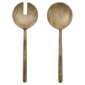 Best Deal Wooden Salad Server Set Elegant Home Restaurant Tableware Decoration <b>Flatware</b> for Weddings - Product Image 3
