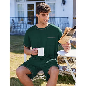 Ensemble de vêtements de sport respirants pour hommes-T-shirt et short décontracté pour l'entraînement d'été Jogging Usage quotidien - Product Image 6