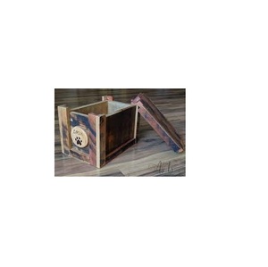 Meilleure vente d'urne décorative indienne en bois artisanal de qualité Durable fabriquée manuellement en inde - Product Image 4