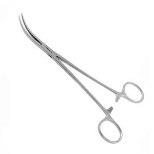 คีมจับหลอดเลือดเบนโกเลีย แบบโค้ง 20.0 ซม. คีมผ่าตัด เครื่องมือจับกระชับเส้นเลือด ทำจากสแตนเลสอย่างดี ใช้สำหรับห้ามเลือด ใช้งานด้วยมือ ได้รับมาตรฐาน CE - Product Image 5