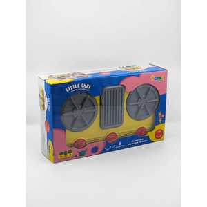 Ensemble de jeu Little Chef en plastique PC, cuisine et service à thé, jouet pour garçons et filles, ensemble de jeu préscolaire DIY en boîte - Product Image 5