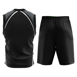Nouveaux ensembles d'uniformes de basketball pour adultes de qualité supérieure avec logo personnalisé, respirants, grandes tailles, 100 % polyester, service OEM, vente en gros - Product Image 2