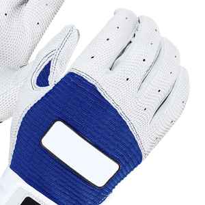 Guantes de bateo de cricket personalizables de alta calidad Transpirable Ambidiestro Derecha/Izquierda Diseño de tamaño a todo color Hecho de cuero OEM - Product Image 5