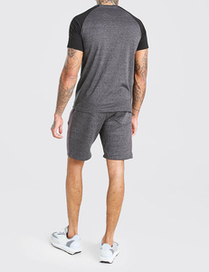 Conjunto corto de verano Estilo único Sublimación Tejido personalizado Hip Hop Liso teñido Primavera Verano Conjuntos transpirables de alta calidad - Product Image 3