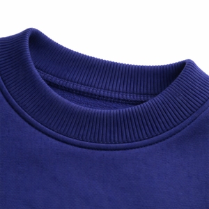 Sweat-shirt à col rond en molleton à manches longues surdimensionné personnalisé à double couche, vêtements décontractés d'hiver - Product Image 4