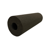 Double matériaux d'isolation (froid/chaud) AutoCad CNC coupe couleur noire section de tuyau en mousse préfabriquée