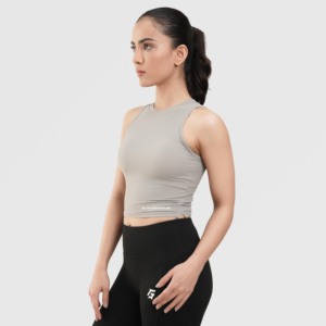 เสื้อกล้ามสปอร์ตบราสีเทาอ่อน GA รุ่นเบสิค - Product Image 3
