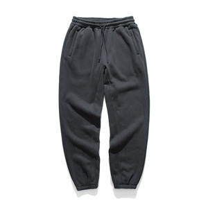 Custom logo streetwear print fleece jogger cotton men's sweatpants and hoodie set, blank hoodies and sweatpants oversized - Product Image 3