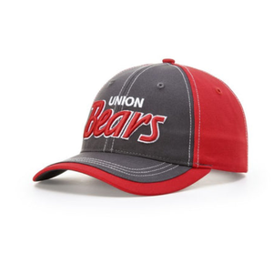 Custom Embroidery Richardson 275 5 Panel Charcoal Front Contrast Stitching <b>Waterproof</b> Polyester/Cotton Adjustable Baseball <b>Cap</b> - Product Image 1