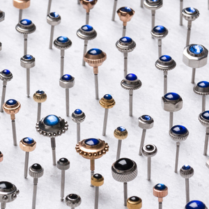 Couronne de montre personnalisée en acier inoxydable 316L, à visser, étanche, grande cannelure, pour montres mécaniques de plongée NH35 NH34, vente en gros de pièces. - Product Image 6