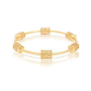 Bracelet fin doré charmant - Product Image 3