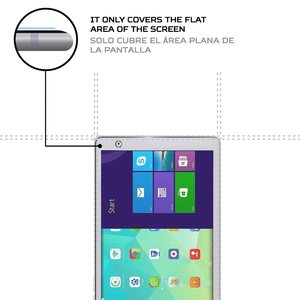 ตัวป้องกันหน้าจอ ANTISHOCK สำหรับแท็บเล็ต Teclast X98 Air III Dual OS เพิ่มประสิทธิภาพการอ่านและความทนทาน - Product Image 4