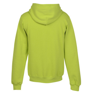 OEM 100% coton polaire coupe-vent coupe régulière pulls à capuche hiver motif solide doublé à capuche fermeture éclair sweats pour hommes - Product Image 6