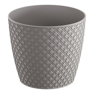 ORIENT 3,5 L. pot de fleurs, dimensions (mm) 189x189x167, couleur Gris Pierre - Product Image 1