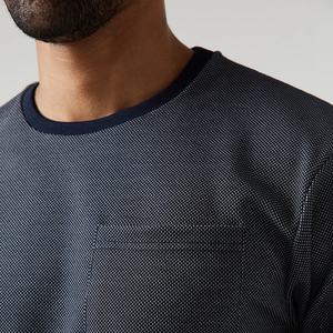 ชุดเสื้อยืดแขนสั้นคอกลมและกางเกงขาสั้นผู้ชาย รุ่นพื้นฐาน สีขาว ระบายอากาศได้ดี ปี 2026 ผลิตจากผ้าฝ้ายหวี 100% ทรงเข้ารูป - Product Image 5