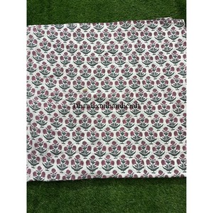 Tela de serigrafía Floral de algodón por yarda, tela textil hecha a mano, material de vestido de verano, telas para ropa, superventas - Product Image 6