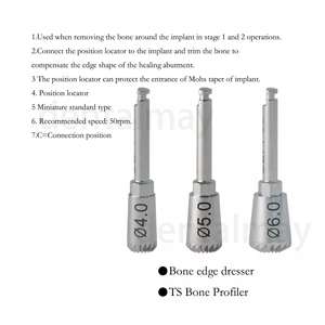 Juego de Brocas Expansoras de Hueso para Implantes Dentales Manuales de Alta Calidad, Instrumentos de Implante de Acero Inoxidable, Certificación MOL, Garantía de 2 Años - Product Image 3