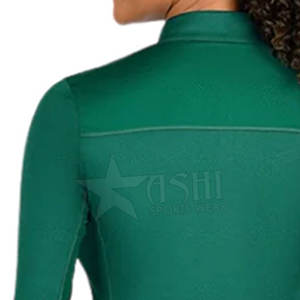 เสื้อ1/4ขี่ม้าแขนยาวมีซิปเสื้อขี่ม้าแห้งเร็วสำหรับผู้หญิง - Product Image 4