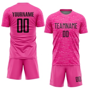 ชุดเสื้อฟุตบอลชายแบบสั่งทำพิเศษ ผ้าโพลีเอสเตอร์ 100% ระบายเหงื่อได้ดี คอวี แขนสั้น ทรงปกติ ลายสก็อตด้านหน้า พร้อมชื่อทีม - Product Image 5