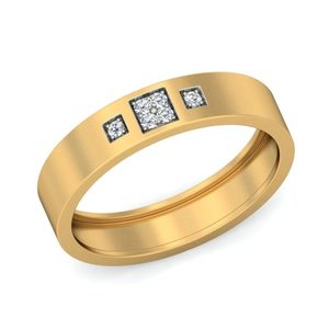 Ishi Diamonds <b>Men</b>’s 18k Gold Lab Grown Diamond <b>Ring</b> - Product Image 3