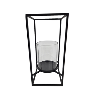 Maison et hôtel salon décoratif en laiton plaqué fer et verre T-Light bougeoir pour décorations de Noël - Product Image 4