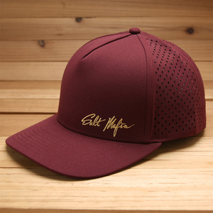 Casquettes de baseball personnalisées à 5 panneaux Snapback Classic Checkered Waterproof Performance Gorras Golf Rope Hats Custom Logo Bulk Order - Product Image 4