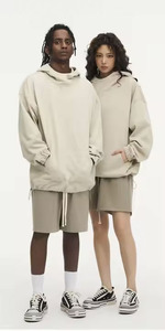 Ventes en gros de sweats à capuche d'hiver pour hommes et femmes, imprimés sur mesure, coupe classique, en polaire, streetwear, pull-over en polyester/coton de haute qualité - Product Image 5
