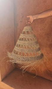 Abat-jour en métal laiton, rotin doum marocain, éclairage décoratif fait à la main, fournisseur en gros aux États-Unis, ETSY, EBAY, SHOPIFY, STOCK, dropshipping - Product Image 4