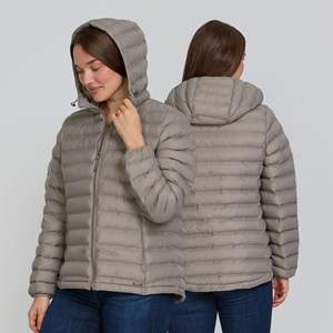Veste matelassée en toile à carreaux imperméable de haute qualité pour femmes et hommes, rembourrage en coton, légère, pour l'extérieur - Product Image 4