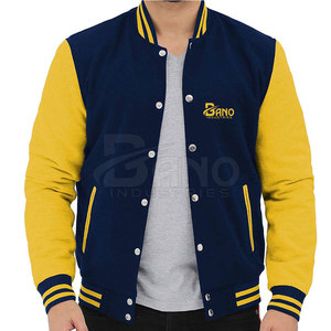 Chaqueta ligera con letras de invierno hecha a medida Tela de algodón/lana de alta calidad Transpirable Longitud regular Plain High Street - Product Image 3